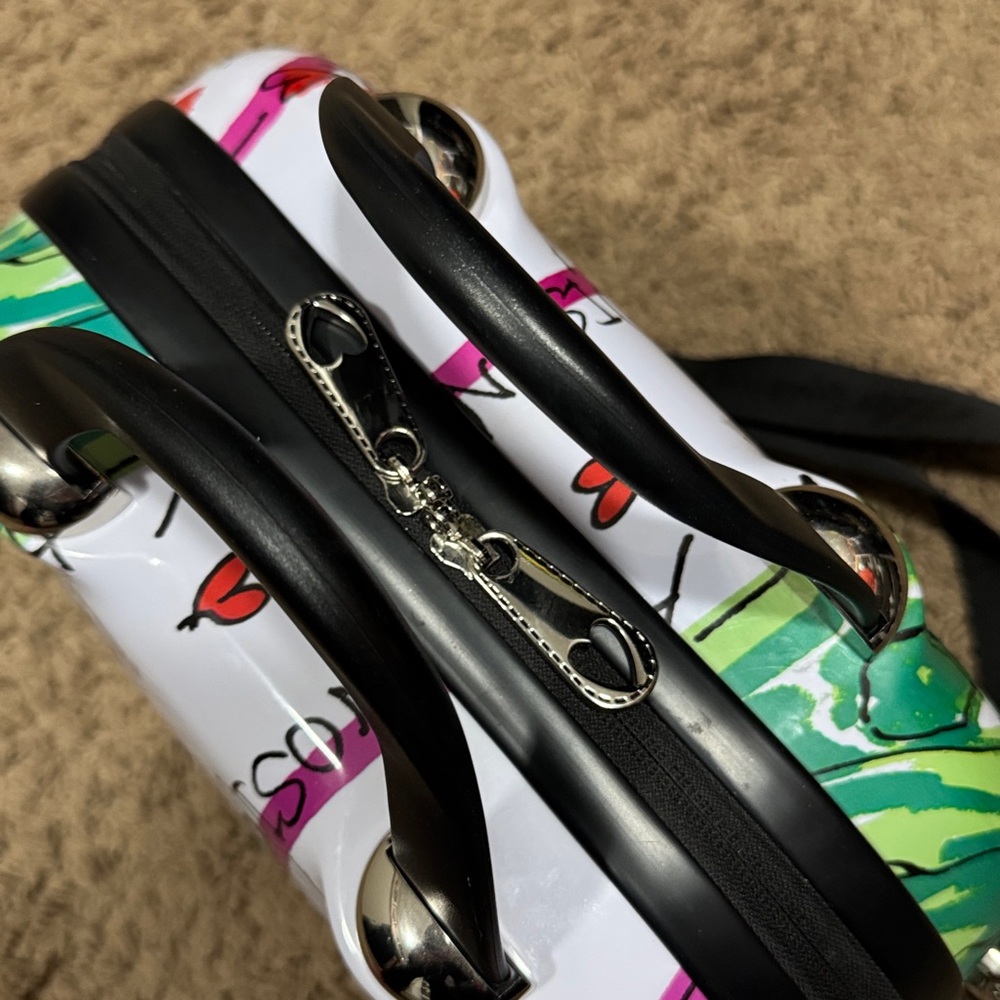 💕Brighton Women's Fashionista Cosmetic Travel Handbag Hardshell Case - Picture 7 of 14